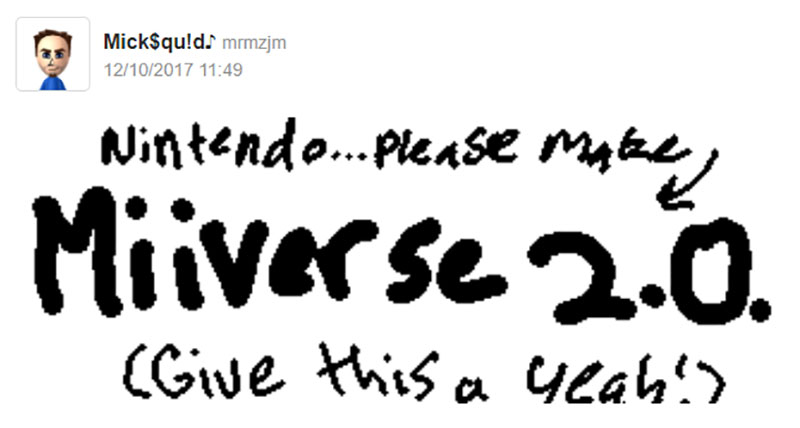 Illustration for article titled Nintendo Shut Down The Miiverse Tonight As Fans Said Final Goodbyes